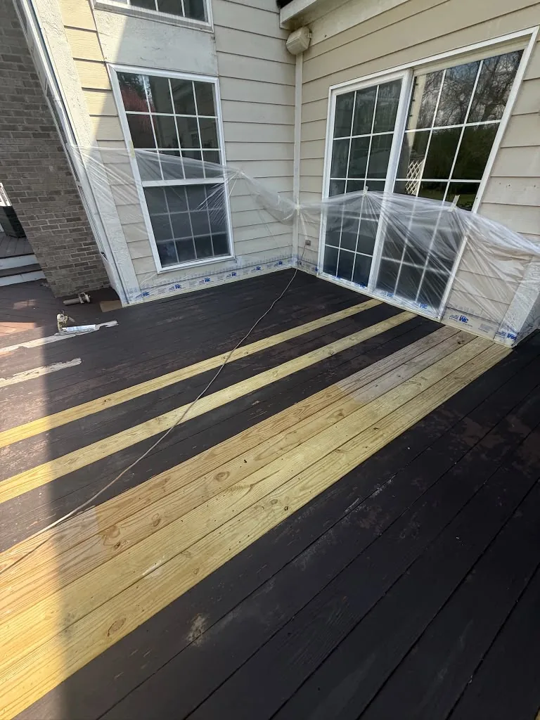 Deck Staining & Repairs in Carmel IN by Splash It Painting