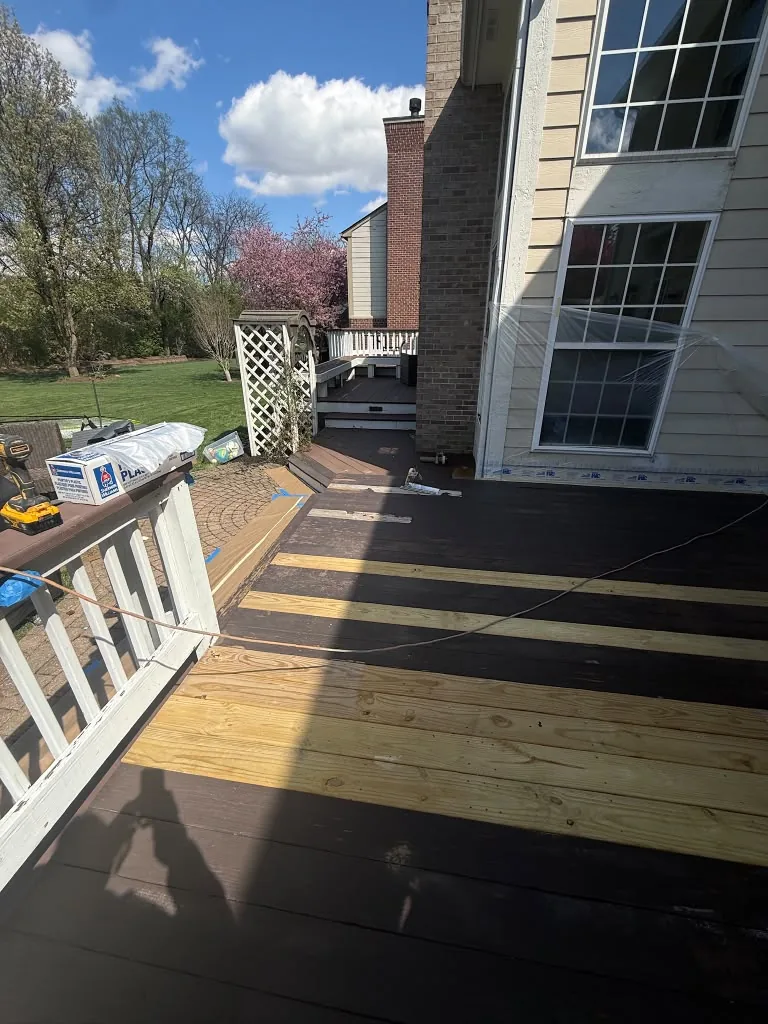Deck Staining & Repairs in Carmel IN by Splash It Painting
