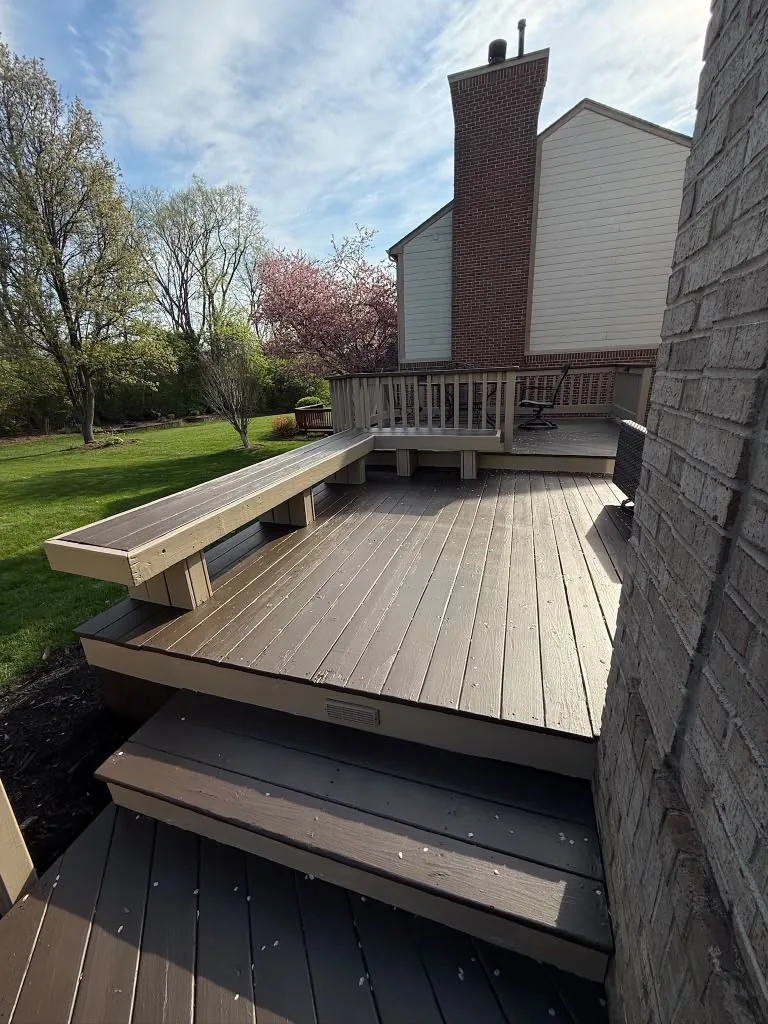 Deck Staining & Repairs in Carmel IN by Splash It Painting