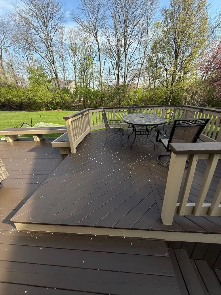 Deck Staining & Repairs in Carmel IN by Splash It Painting